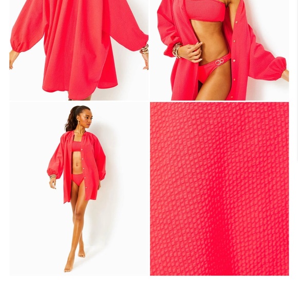 NWT Lilly Pulitzer cover up - Picture 2 of 2